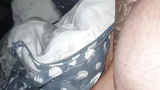 Step mom saw step son erection abd gave him a handjob