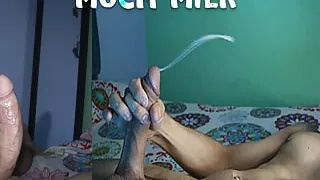 big load of milk thick cock