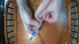 Clipping my toenails