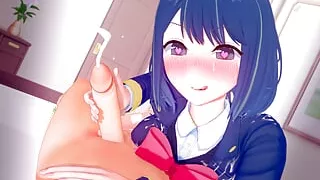 Intense Sex With Akane Kurokawa Oshi No Ko Hentai