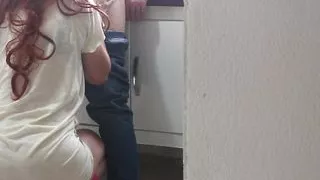 Housewife Fucks the Plumber and Finishes with a Facial.