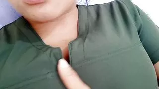 I'm the sluttiest nurse in this place! I make homemade porn in the hospital