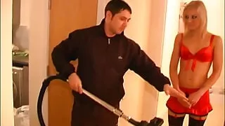 Horny babe pussy banged hardcore