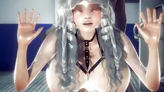 Jade Wagging Her Tits - Animation