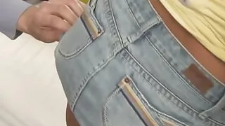 Gorgeous Jaylene Rio deep throats Seth Dickens