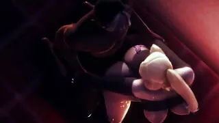 Layla Anal Speed and Creampie - Animation