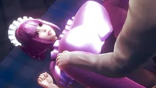 Kokoro Maid Fucked - Animation