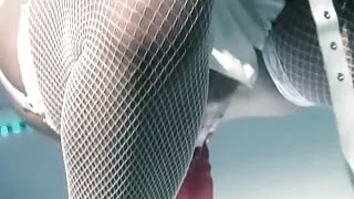 Sex starved Valerie Pearl gets fucked hardcore by two studs