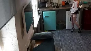 Stepdaddy filming cumming in my girl's mouth