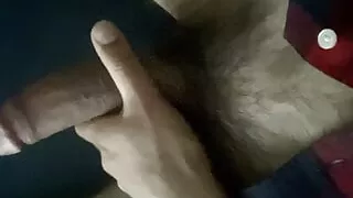Playing with my dick while I'm watching porn