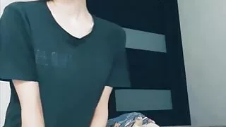 Cute Teen Bends Over and Shows Her Ass