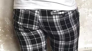 She gets filled in both holes