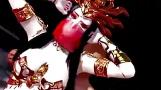 Medusa Queen and the old man in her tribe - Hentai 3d Uncensored V382