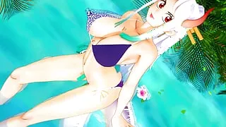 Yamato Intense Sex With Her Erotic Body (one Piece Hentai)