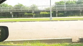 Inspecting Wife's Panties on The Beach