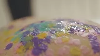 Brunette Beauty Julia Roca Bends Over For Doggystyle Fucking After Candle Wax Play