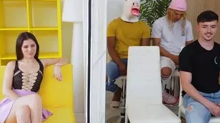 Blind Date! Mia Gallardo chooses 2 dudes 'cause 1 cock's not enough for her