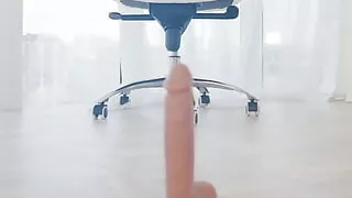 changing out of pantyhose and heels at the office