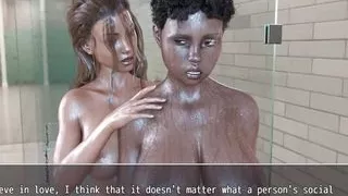 Laura, Lastful Secrets: Interracial lesbians under the shower ep.12