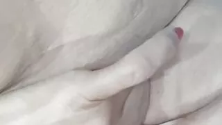 Squirt while talking to a friend...