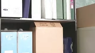 Blonde Babe Jamey Janes deep throats hardcore