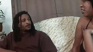 Instead of Getting the Curvy Black Girl New Flowers He Lets Her Ride His BBC