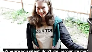 My ex-girlfriend suddenly knocked on my door.