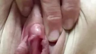 Masturbation, Pussy not cuming, not cum, Klit, Lips open