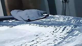 Step mom seduces step son dick in her bedroom