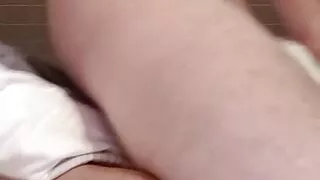 Slave In Chastity is humping a pillow and moaning