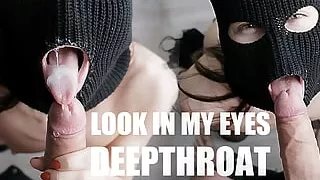 Sucked the cum out of his balls