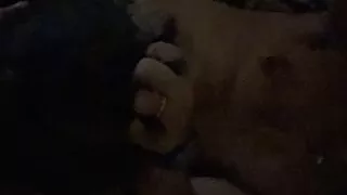 His mouth made me cum at woods