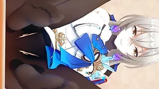 Playful Time With Bronya (honkai Star Rail Hentai)