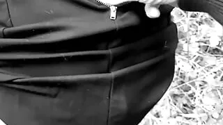 Kinktober Day 27 - Exhibition Kink - Topless Tied up and Hooked Blowjob in Public: Bdsmlovers91