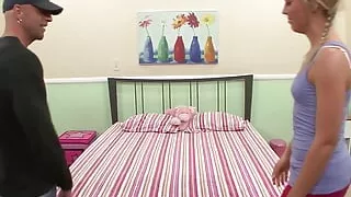 Sexy babe ally kay fucked hard in her tight pussy