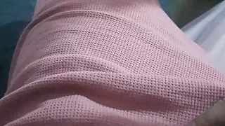 Step mom naked eyes goes into step son dick pulling out his pants for fuck