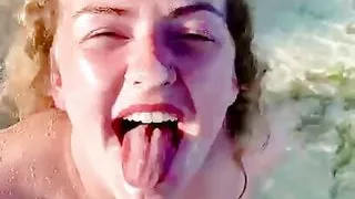 Großer  schwarzer  Schwanz, Strand, Britischer Sex, Natürlicher Sex, Sex im Freien, Lutschen