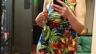 My girl rubbing her pussy lips and clits until she climaxes