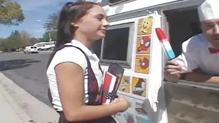 Ice cream truck sex with Jessica Valentino