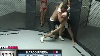 MMA fighter Marco Rivera fucking Monique Alexander
