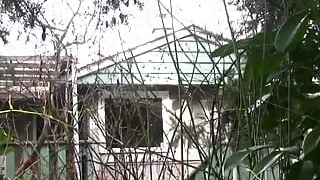 Sexy girl gets watched and filmed in the shower