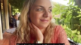 POV Blowjob by a Chubby French Babe