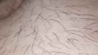 Step mom turns on light making an amazing handjob to her step son