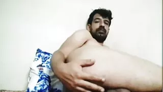 Boy masturbating hard