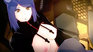 Konan Stripped And Fucked ???? Naruto Hentai