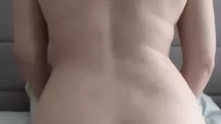 Hot and Horny Redhead Wife Fucked Doggy and Rides, then Begs to be Filled.