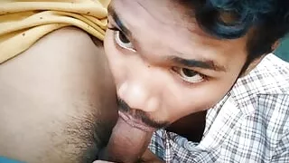 Indian Desi Village Babu Sucking Big cook & I Fuck Babu Ass - Blowjob And Romantic Hindi Movie