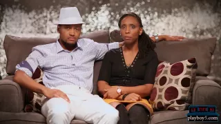 Outgoing Black Amateur Couple Look For A Threesome Part