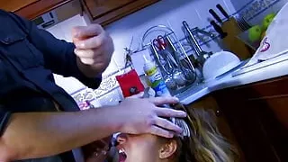 Hot and Hardcore Kitchen Sex With Giselle Becker