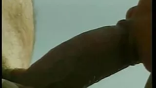 Stud gets to fuck one amazing tiny young whore outdoors